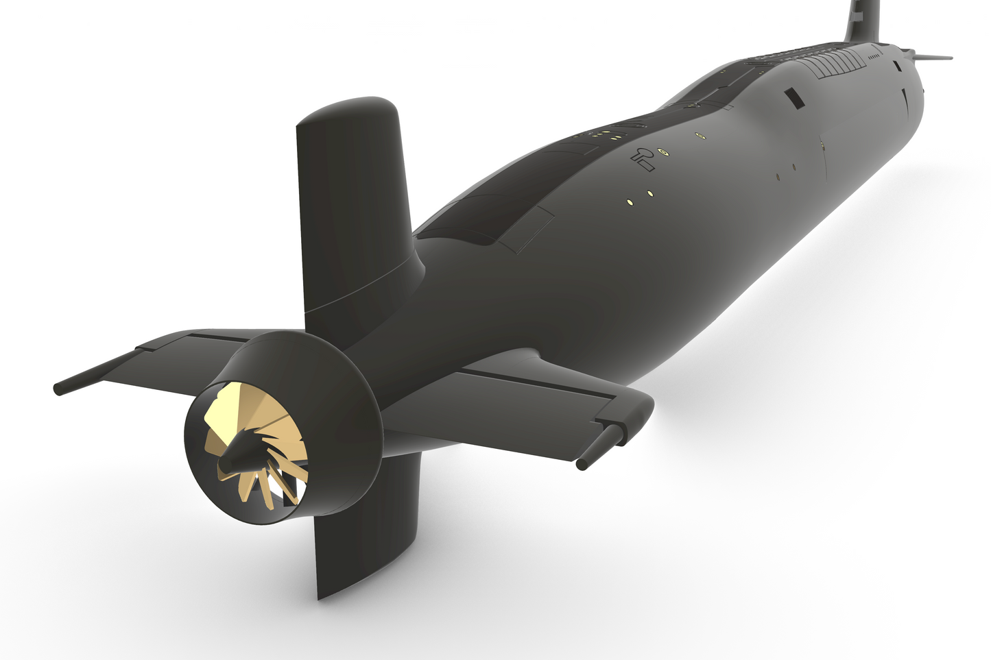 HMS Victorious S29 - Submarine self assembly model kit scale 1:200 750 mm